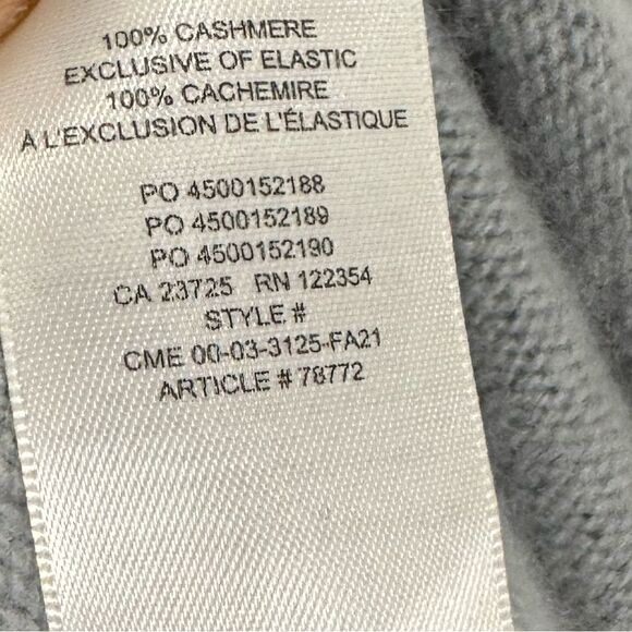 Aritzia Babaton Luxe 100% Cashmere Oversized Cardigan in  grey - Picture 6 of 10